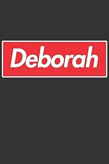 Deborah: Deborah Planner Calendar Notebook Journal, Personal Named Firstname Or Surname For Someone Called Deborah For Christmas Or Birthdays This ... Personolised Custom Name Gift For Deborah ürün görseli 1