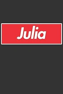 Julia: Julia Planner Calendar Notebook Journal, Personal Named Firstname Or Surname For Someone Called Julia For Christmas Or Birthdays This Makes The Perfect Personolised Custom Name Gift For Julia ürün görseli 1