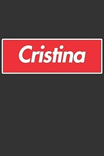 Cristina: Cristina Planner Calendar Notebook Journal, Personal Named Firstname Or Surname For Someone Called Cristina For Christmas Or Birthdays This ... Personolised Custom Name Gift For Cristina ürün görseli 1