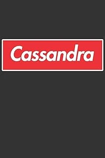 Cassandra: Cassandra Planner Calendar Notebook Journal, Personal Named Firstname Or Surname For Someone Called Cassandra For Christmas Or Birthdays ... Personolised Custom Name Gift For Cassandra ürün görseli 1