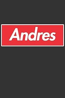 Andres: Andres Planner Calendar Notebook Journal, Personal Named Firstname Or Surname For Someone Called Andres For Christmas Or Birthdays This Makes ... Personolised Custom Name Gift For Andres ürün görseli 1