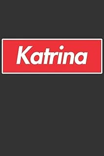 Katrina: Katrina Planner Calendar Notebook Journal, Personal Named Firstname Or Surname For Someone Called Katrina For Christmas Or Birthdays This ... Personolised Custom Name Gift For Katrina ürün görseli 1