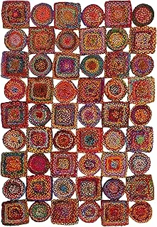 Koza Natura Jüt Halı Hasır Halı Multi 00009A 90 X 150 ürün görseli 1