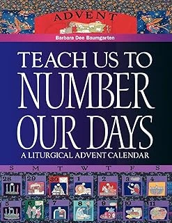 Teach Us To Number Our Days: A Liturgical Advent Calendar ürün görseli 1