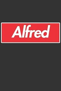 Alfred: Alfred Planner Calendar Notebook Journal, Personal Named Firstname Or Surname For Someone Called Alfred For Christmas Or Birthdays This Makes ... Personolised Custom Name Gift For Alfred ürün görseli 1