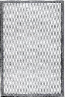 Koza Fresco Ekru Siyah Sisal Halı 23745A 200 X 290 ürün görseli 1