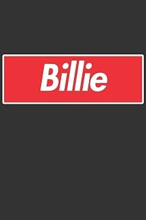 Billie: Billie Planner Calendar Notebook Journal, Personal Named Firstname Or Surname For Someone Called Billie For Christmas Or Birthdays This Makes ... Personolised Custom Name Gift For Billie ürün görseli 1