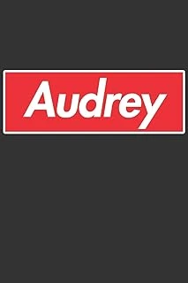 Audrey: Audrey Planner Calendar Notebook Journal, Personal Named Firstname Or Surname For Someone Called Audrey For Christmas Or Birthdays This Makes ... Personolised Custom Name Gift For Audrey ürün görseli 1