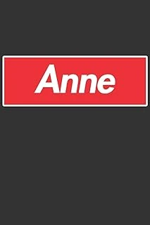 Anne: Anne Planner Calendar Notebook Journal, Personal Named Firstname Or Surname For Someone Called Anne For Christmas Or Birthdays This Makes The Perfect Personolised Custom Name Gift For Anne ürün görseli 1