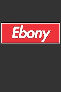 Ebony: Ebony Planner Calendar Notebook Journal, Personal Named Firstname Or Surname For Someone Called Ebony For Christmas Or Birthdays This Makes The Perfect Personolised Custom Name Gift For Ebony ürün görseli 1