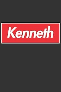 Kenneth: Kenneth Planner Calendar Notebook Journal, Personal Named Firstname Or Surname For Someone Called Kenneth For Christmas Or Birthdays This ... Personolised Custom Name Gift For Kenneth ürün görseli 1