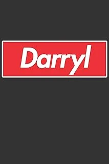 Darryl: Darryl Planner Calendar Notebook Journal, Personal Named Firstname Or Surname For Someone Called Darryl For Christmas Or Birthdays This Makes ... Personolised Custom Name Gift For Darryl ürün görseli 1