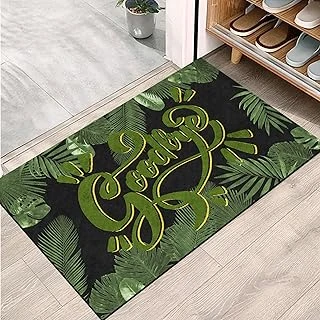 Monnhein Kapı Önü Paspası - Şık Kapı Paspası | Ev, Ofis Dış Mekân Kullanımı İçin (Tropical Goodbye) 45X65 ürün görseli 1