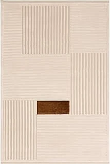 Farahan Tarçın Geometrik Tozumaz Salon Koridor Balkon Teras Bahçe Oturma Odası Halısı A0859A, 60 X 100 ürün görseli 1