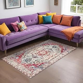 Zonya Kadife Kaymaz Pamuk Tabanlı Yıkanabilir Antibakteriyel Salon Halısı 200X300 ürün görseli 1
