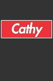 Cathy: Cathy Planner Calendar Notebook Journal, Personal Named Firstname Or Surname For Someone Called Cathy For Christmas Or Birthdays This Makes The Perfect Personolised Custom Name Gift For Cathy ürün görseli 1