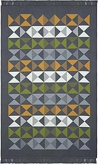 Cool Halı Lovely Koyu Gri Kilim Halı Çift Taraflı Makinede Yıkanabilir Mutfak Balkon Banyo Kilimi ürün görseli 1