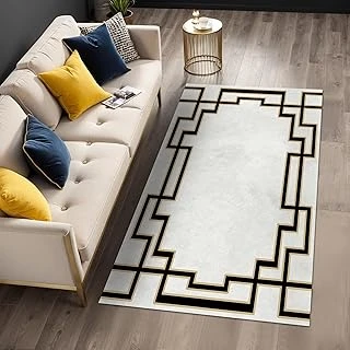 Teddy Kadife Kaymaz Pamuk Tabanlı Yıkanabilir Antibakteriyel Salon Halısı 160X230 ürün görseli 1