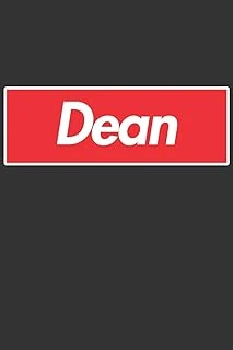 Dean: Dean Planner Calendar Notebook Journal, Personal Named Firstname Or Surname For Someone Called Dean For Christmas Or Birthdays This Makes The Perfect Personolised Custom Name Gift For Dean ürün görseli 1