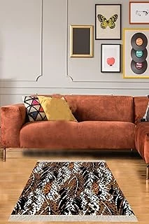 Pelangi Leopar Desenli Dijital Baskı Yıkanabilir Kaymaz Taban Salon Halısı Yolluk, Leopar 160 X 240 ürün görseli 1