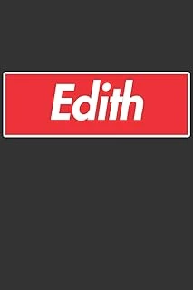 Edith: Edith Planner Calendar Notebook Journal, Personal Named Firstname Or Surname For Someone Called Edith For Christmas Or Birthdays This Makes The Perfect Personolised Custom Name Gift For Edith ürün görseli 1