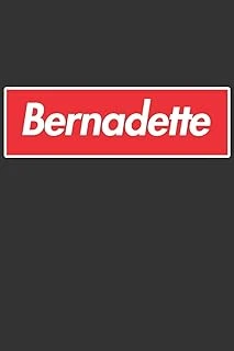 Bernadette: Bernadette Planner Calendar Notebook Journal, Personal Named Firstname Or Surname For Someone Called Bernadette For Christmas Or Birthdays ... Personolised Custom Name Gift For Bernadette ürün görseli 1