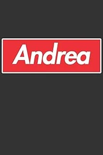 Andrea: Andrea Planner Calendar Notebook Journal, Personal Named Firstname Or Surname For Someone Called Andrea For Christmas Or Birthdays This Makes ... Personolised Custom Name Gift For Andrea ürün görseli 1