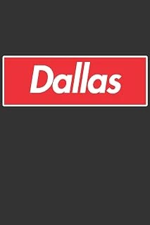 Dallas: Dallas Planner Calendar Notebook Journal, Personal Named Firstname Or Surname For Someone Called Dallas For Christmas Or Birthdays This Makes ... Personolised Custom Name Gift For Dallas ürün görseli 1