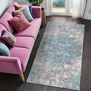 Mesty Kadife Kaymaz Pamuk Tabanlı Yıkanabilir Antibakteriyel Salon Halısı 200X300 ürün görseli 1