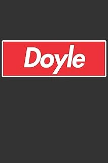 Doyle: Doyle Planner Calendar Notebook Journal, Personal Named Firstname Or Surname For Someone Called Doyle For Christmas Or Birthdays This Makes The Perfect Personolised Custom Name Gift For Doyle ürün görseli 1
