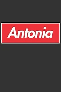 Antonia: Antonia Planner Calendar Notebook Journal, Personal Named Firstname Or Surname For Someone Called Antonia For Christmas Or Birthdays This ... Personolised Custom Name Gift For Antonia ürün görseli 1