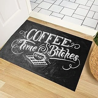 Monnhein Kapı Önü Paspası - Şık Kapı Paspası | Ev, Ofis Dış Mekân Kullanımı İçin (Latte) (Caffe Time Bitc..) 45X65 ürün görseli 1