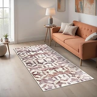 Scott Kadife Kaymaz Pamuk Tabanlı Yıkanabilir Antibakteriyel Salon Halısı 100X150 ürün görseli 1