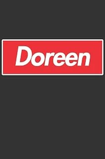 Doreen: Doreen Planner Calendar Notebook Journal, Personal Named Firstname Or Surname For Someone Called Doreen For Christmas Or Birthdays This Makes ... Personolised Custom Name Gift For Doreen ürün görseli 1