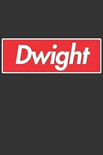 Dwight: Dwight Planner Calendar Notebook Journal, Personal Named Firstname Or Surname For Someone Called Dwight For Christmas Or Birthdays This Makes ... Personolised Custom Name Gift For Dwight ürün görseli 1