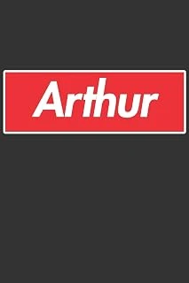 Arthur: Arthur Planner Calendar Notebook Journal, Personal Named Firstname Or Surname For Someone Called Arthur For Christmas Or Birthdays This Makes ... Personolised Custom Name Gift For Arthur ürün görseli 1