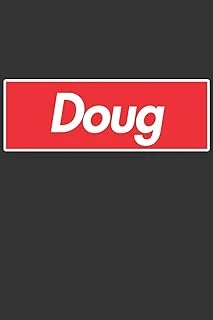 Doug: Doug Planner Calendar Notebook Journal, Personal Named Firstname Or Surname For Someone Called Doug For Christmas Or Birthdays This Makes The Perfect Personolised Custom Name Gift For Doug ürün görseli 1