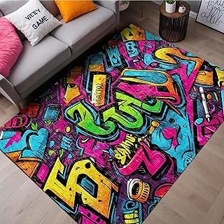 Latte Dizayn Culty Halısı Şönil Pamuk Tabanlı Kaymaz Yıkanabilir Odası Halısı 120X180 ürün görseli 1