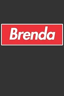 Brenda: Brenda Planner Calendar Notebook Journal, Personal Named Firstname Or Surname For Someone Called Brenda For Christmas Or Birthdays This Makes ... Personolised Custom Name Gift For Brenda ürün görseli 1