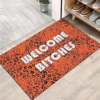 Monnhein Kapı Önü Paspası - Şık Kapı Paspası | Ev, Ofis Dış Mekân Kullanımı İçin (Wild Greetings) 45X65 ürün görseli 1