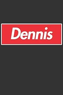 Dennis: Dennis Planner Calendar Notebook Journal, Personal Named Firstname Or Surname For Someone Called Dennis For Christmas Or Birthdays This Makes ... Personolised Custom Name Gift For Dennis ürün görseli 1