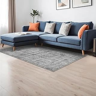 Denra Şönil Kaymaz Doğal Pamuk Tabanlı Yıkanabilir Antibakteriyel Çevre Dostu Salon Halısı 120X180 ürün görseli 1
