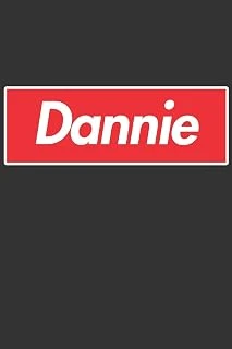 Dannie: Dannie Planner Calendar Notebook Journal, Personal Named Firstname Or Surname For Someone Called Dannie For Christmas Or Birthdays This Makes ... Personolised Custom Name Gift For Dannie ürün görseli 1