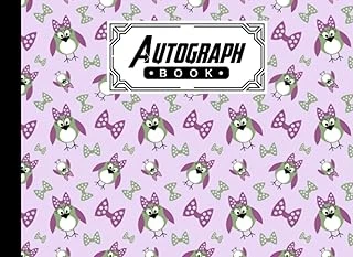Autograph Book: Birds Cover | Memory Book, Signature Celebrity Memorabilia Album Gift, Size 8.25" X 6" ürün görseli 1