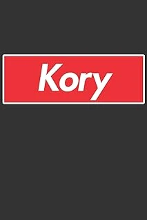 Kory: Kory Planner Calendar Notebook Journal, Personal Named Firstname Or Surname For Someone Called Kory For Christmas Or Birthdays This Makes The Perfect Personolised Custom Name Gift For Kory ürün görseli 1