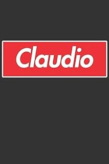 Claudio: Claudio Planner Calendar Notebook Journal, Personal Named Firstname Or Surname For Someone Called Claudio For Christmas Or Birthdays This ... Personolised Custom Name Gift For Claudio ürün görseli 1