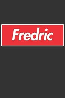 Fredric: Fredric Planner Calendar Notebook Journal, Personal Named Firstname Or Surname For Someone Called Fredric For Christmas Or Birthdays This ... Personolised Custom Name Gift For Fredric ürün görseli 1