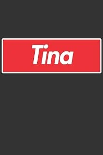 Tina: Tina Planner Calendar Notebook Journal, Personal Named Firstname Or Surname For Someone Called Tina For Christmas Or Birthdays This Makes The Perfect Personolised Custom Name Gift For Tina ürün görseli 1