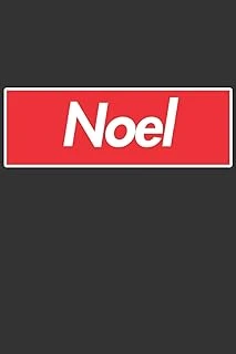 Noel: Noel Planner Calendar Notebook Journal, Personal Named Firstname Or Surname For Someone Called Noel For Christmas Or Birthdays This Makes The Perfect Personolised Custom Name Gift For Noel ürün görseli 1