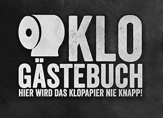 Klo Gästebuch Hier Wird Das Klopapier Nie Knapp!: Wc Klobuch Für Gäste Zum Eintragen I Eintragbuch Lustiges Partygeschenk Zur Einweihung I Kloordnung I ürün görseli 1